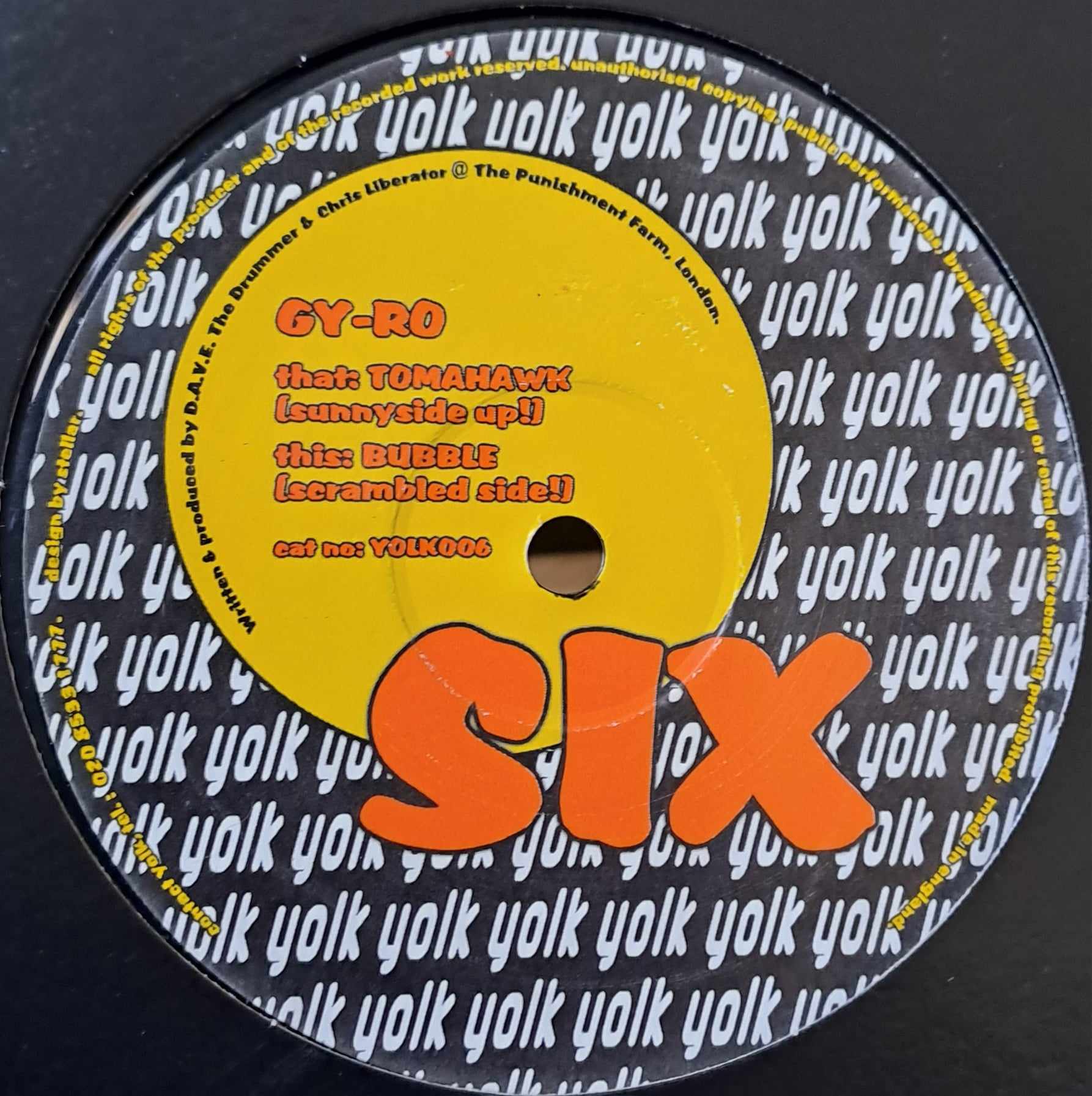 Yolk 006 - vinyle acid